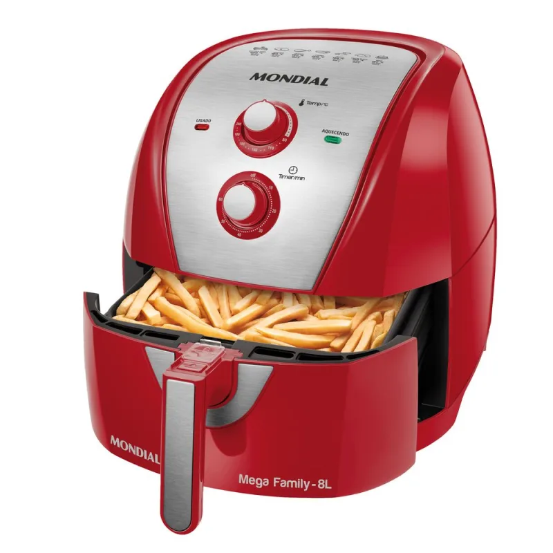 Fritadeira Elétrica (Air Fryer) Mondial AFN80RI