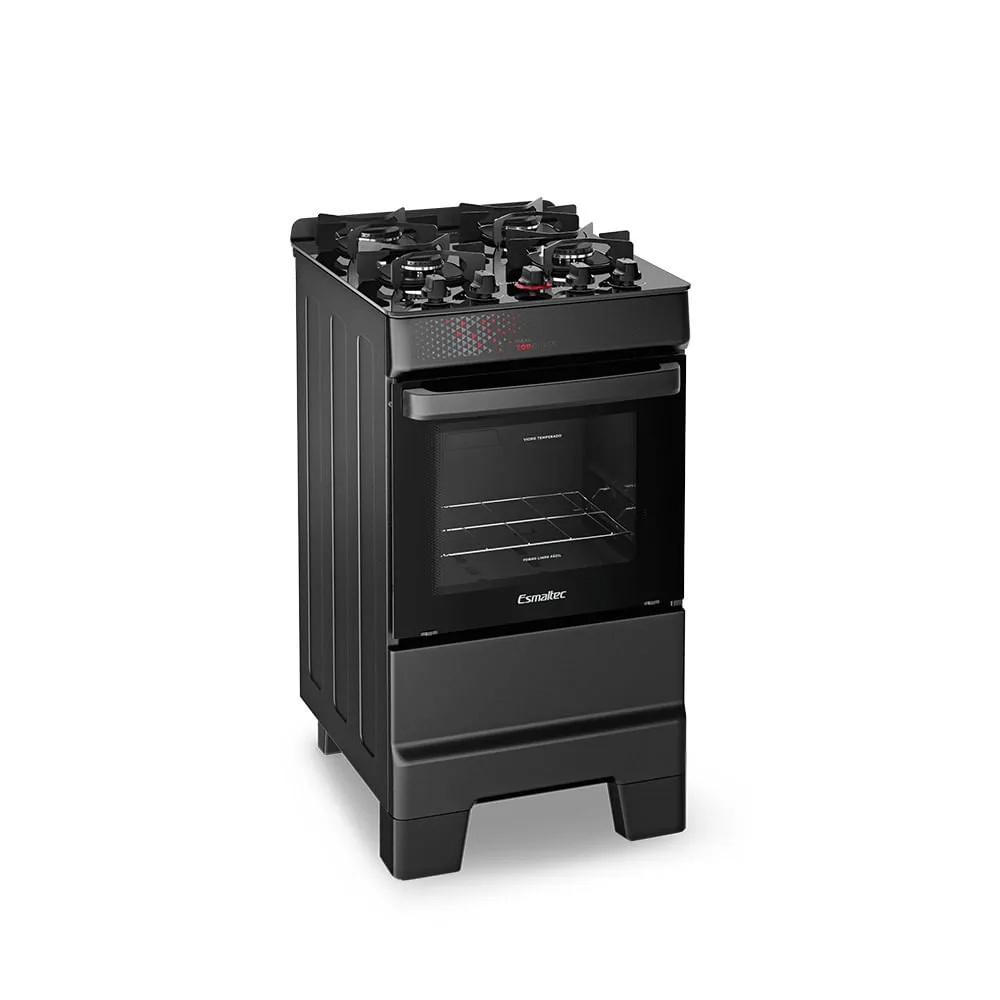 Fogão 4 Bocas Esmaltec TOPGLASS4QT4VAP