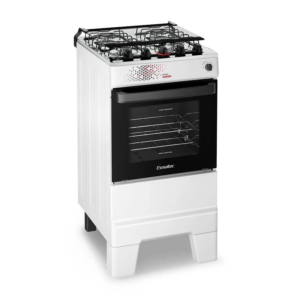 Fogão 4 Bocas Esmaltec MASTER4QT4ITB